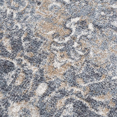Aurum Blue Washable Area Rug - Clearance - Ornate Home