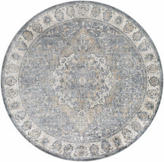 Aurum Blue Washable Area Rug - Clearance - Ornate Home