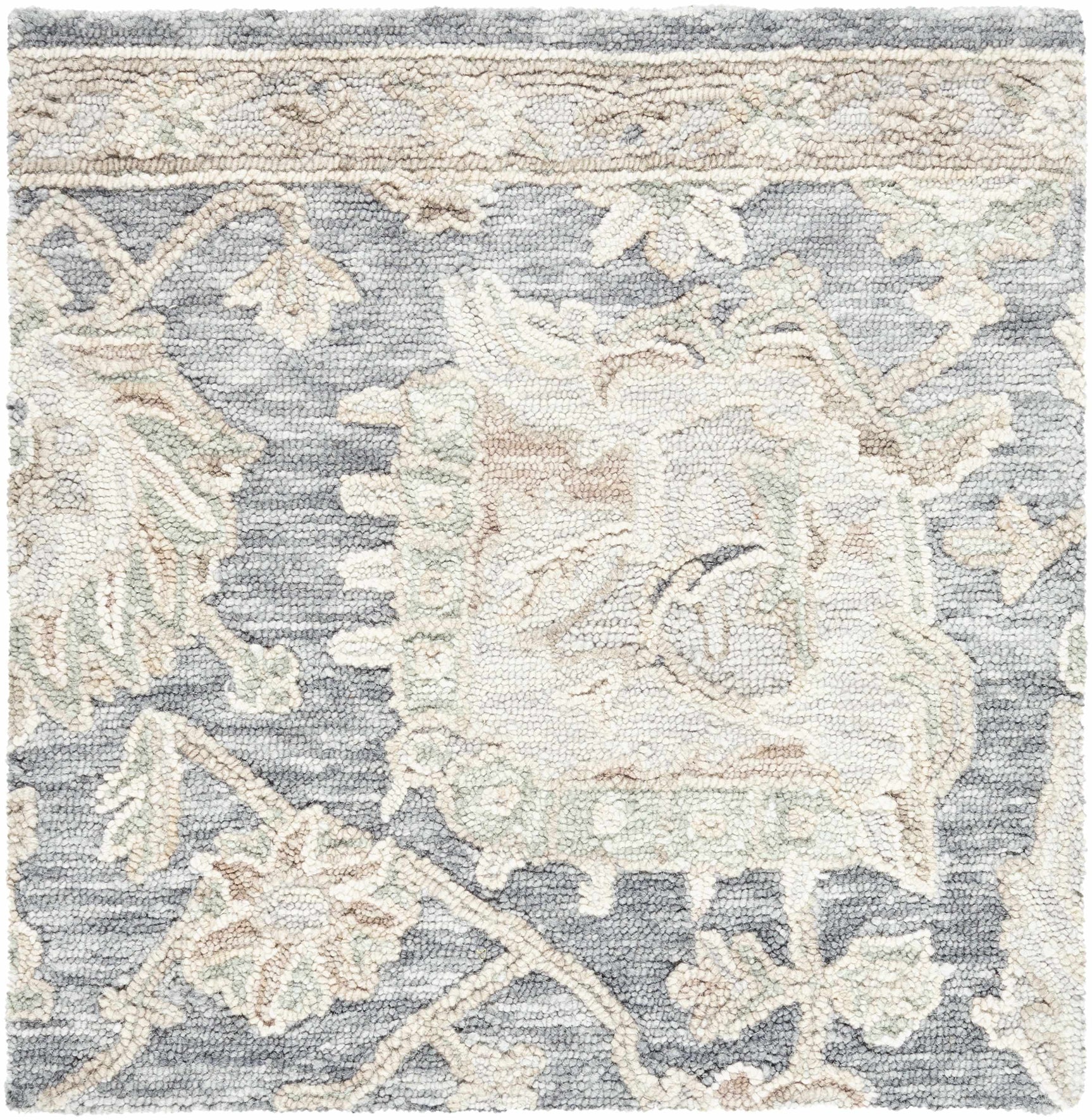 Auryon Hand Tufted Oushak Wool Area Rug - Ornate Home