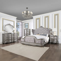 Ausonia Queen Bed - Ornate Home