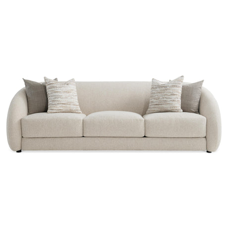 Austen Beige/Tan Fabric Sofa - Ornate Home