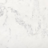 Austen White/Black Round Marble Top Coffee Table