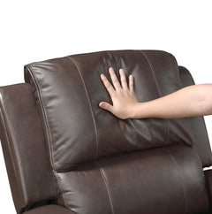 Austin Brown Double Reclining Sofa - Ornate Home