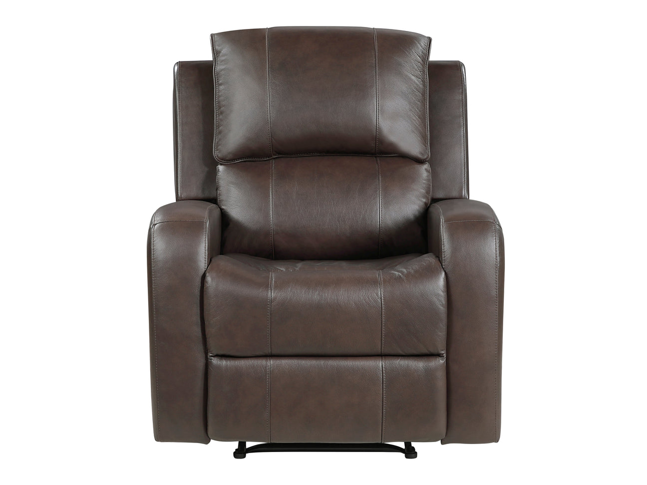 Austin Brown Reclining Chair - Ornate Home