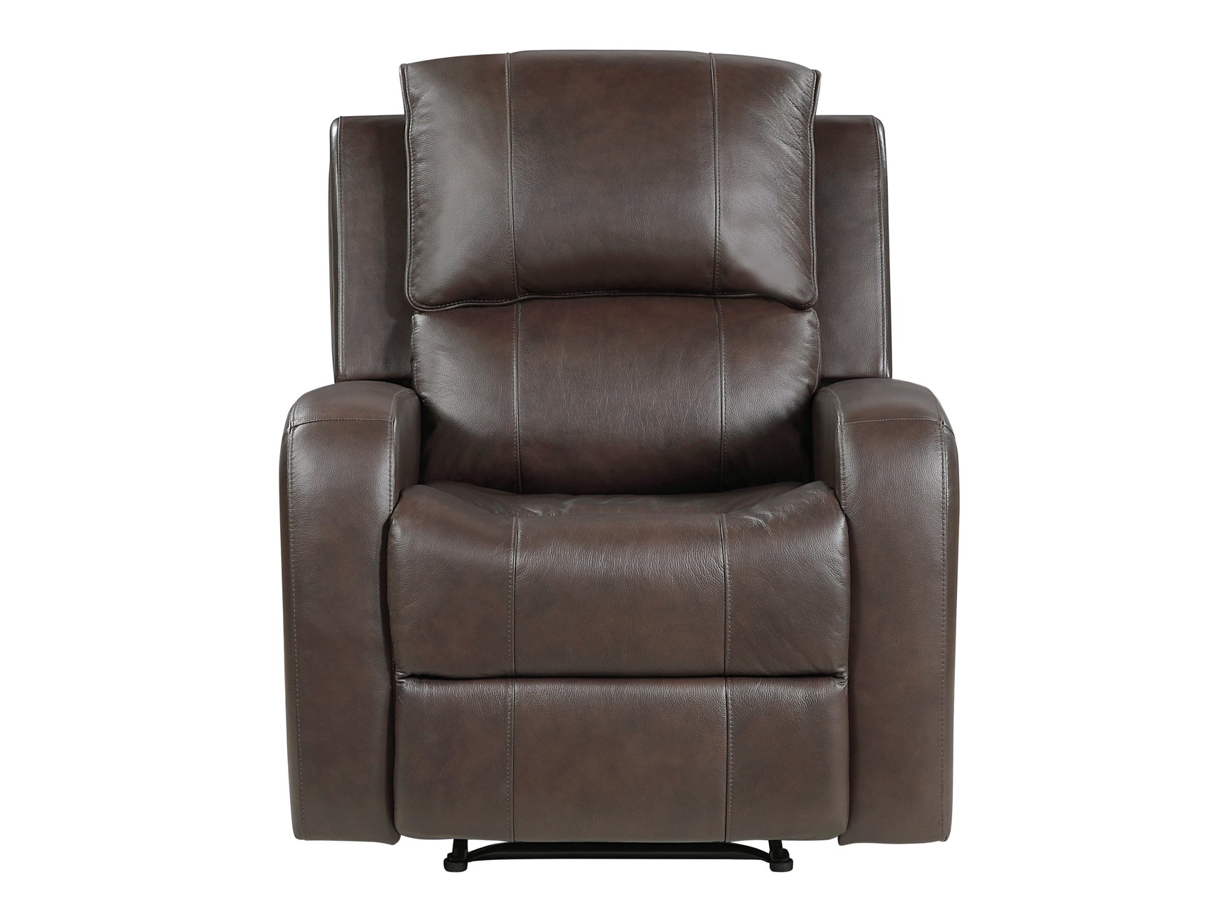 Austin Brown Reclining Chair - Ornate Home