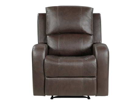 Austin Brown Reclining Chair - Ornate Home