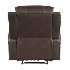 Austin Brown Reclining Chair - Ornate Home