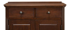 Austrian Brown Hall Cabinet - Ornate Home