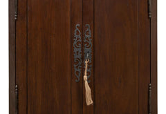 Austrian Brown Hall Cabinet - Ornate Home