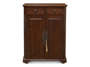 Austrian Brown Hall Cabinet - Ornate Home