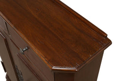 Austrian Brown Hall Cabinet - Ornate Home