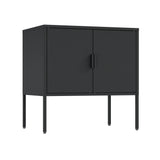 Ava 23.6" Accent Cabinet in Black - Ornate Home