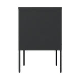 Ava 23.6" Accent Cabinet in Black - Ornate Home
