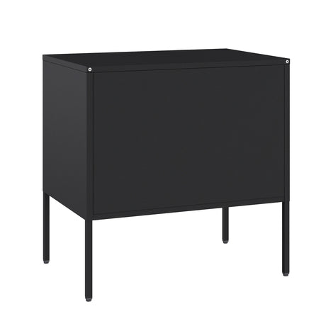 Ava 23.6" Accent Cabinet in Black - Ornate Home