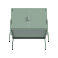 Ava 23.6" Accent Cabinet in Green - Ornate Home