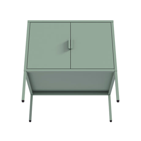 Ava 23.6" Accent Cabinet in Green - Ornate Home