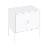 Ava 23.6" Accent Cabinet in White - Ornate Home