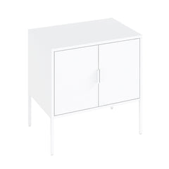 Ava 23.6" Accent Cabinet in White - Ornate Home