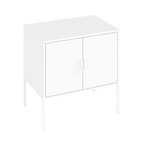 Ava 23.6" Accent Cabinet in White - Ornate Home