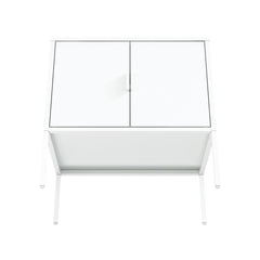 Ava 23.6" Accent Cabinet in White - Ornate Home