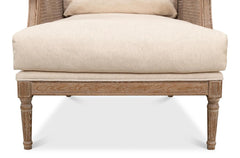 Ava Beige Chair - Ornate Home