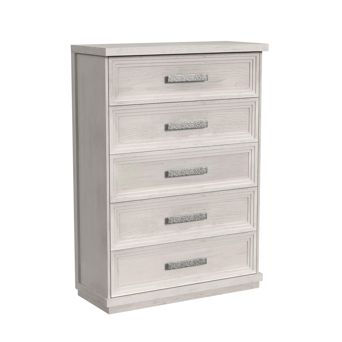 Avalanche Antique White 3-Piece King Storage Bedroom Set - Ornate Home