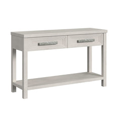 Avalanche Antique White 3-Piece Occasional Table Set with Coffee Table, End Table & Sofa Table