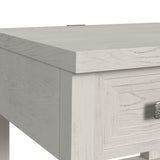 Avalanche Antique White 3-Piece Occasional Table Set with Coffee Table & Two End Table