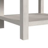 Avalanche Antique White 3-Piece Occasional Table Set with Coffee Table & Two End Table