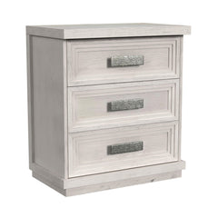 Avalanche Antique White 3-Piece Queen Storage Bedroom Set