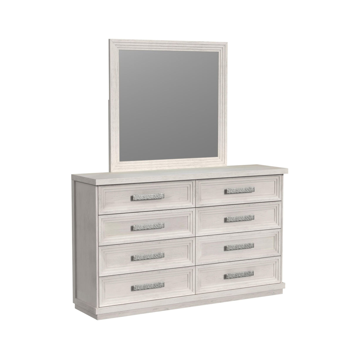 Avalanche Antique White 5-Piece King Storage Bedroom Set - Ornate Home