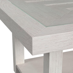 Avalanche Antique White Coffee Table - Ornate Home