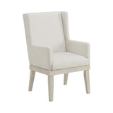 Avalanche Antique White Dining Arm Chair (Set of 2) - Ornate Home