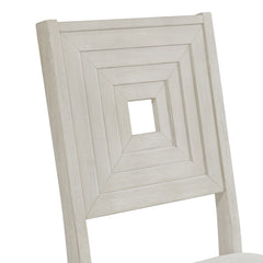 Avalanche Antique White Dining Side Chair (Set of 2) - Ornate Home