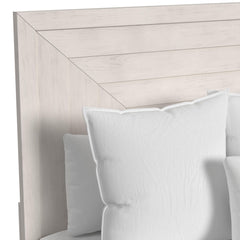 Avalanche Antique White King Storage Bed