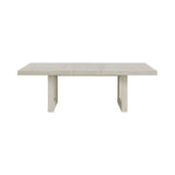 Avalanche Antique White Rectangular Dining Table with 18" Leaf - Ornate Home