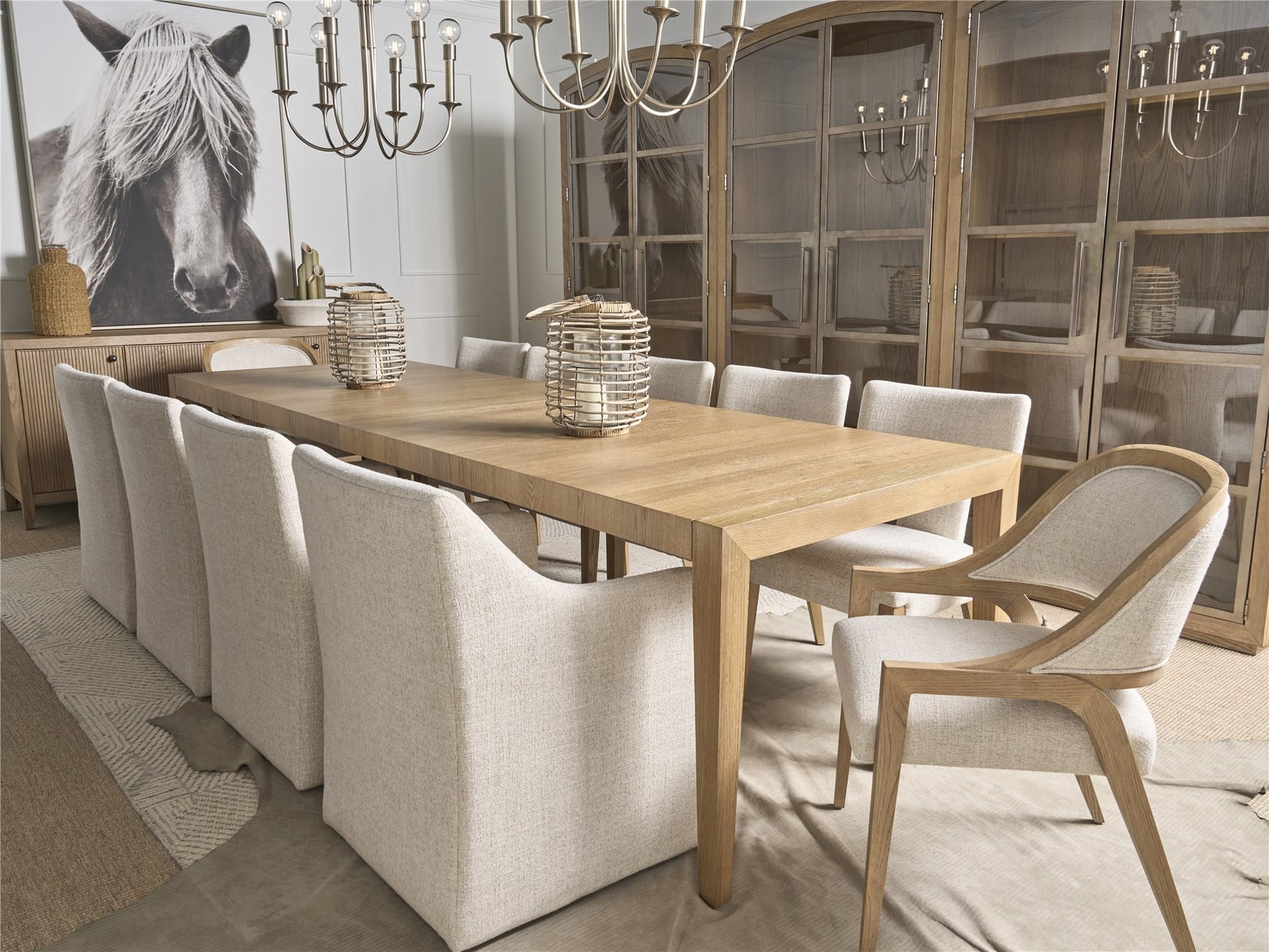Avaline Skylark Dining Table - Ornate Home