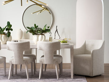 Avaline White Oak Dining Table - Ornate Home