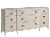 Avaline White Oak Dresser - Ornate Home