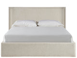 Avaline White Oak/Ivory Queen Owen Storage Bed - Ornate Home