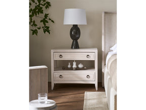 Avaline White Oak Nightstand - Ornate Home