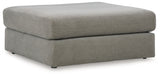 Avaliyah Ash 4-Piece Sectional and Oversized Accent Ottoman - Ornate Home