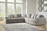 Avaliyah Ash 5-Piece Sectional (Online Special Price) - Ornate Home