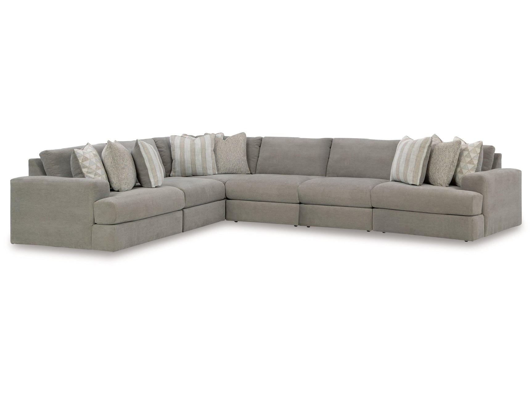 Avaliyah Ash 6-Piece Sectional (Online Special Price) - Ornate Home