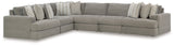 Avaliyah Ash 6-Piece Sectional - Ornate Home