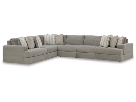 Avaliyah Ash 6-Piece Sectional - Ornate Home