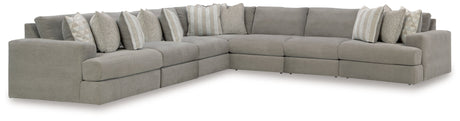 Avaliyah Ash 7-Piece Sectional - Ornate Home