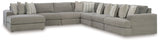 Avaliyah Ash 7-Piece Sectional with Chaise (Online Special Price) - Ornate Home