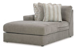 Avaliyah Ash Gray Chenille Modular Sectional Units - Ornate Home