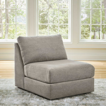 Avaliyah Ash Gray Chenille Modular Sectional Units - Ornate Home